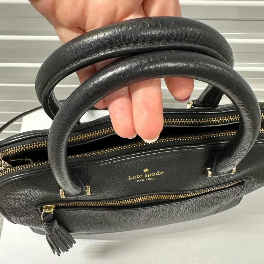 Kate Spade Black Leather Handbag